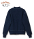 INDIGO REVERSIBLE ZIP SWEAT