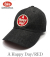 BLACK DENIM BALL CAP