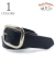 INDIGO BENZ LEATHER BELT