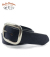 INDIGO BENZ LEATHER BELT