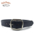 INDIGO BENZ LEATHER BELT