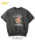 90's Hailf Sleeve Sweat Horse Cowboy