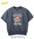 90's Hailf Sleeve Sweat Horse Cowboy