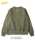 30/7 COZUN 両Vガゼット CREW NECK SWEAT Pigment Dye