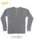WAFFLE HENLEY-NECK  CREW L/S TEE