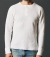 WAFFLE HENLEY-NECK  CREW L/S TEE