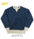 BARNS 2-TONE 両Vガゼット CREW NECK SWEAT