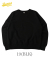 AZUMA DROP NEEDLE RIBBED CREW NECK SWEAT