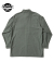 BUZZ RICKSON'S SHIRT MAN'S COTTON SATEEN OLIVE GREEN SHADE107
