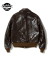BUZZ RICKSON'S A-2 ROUGHWEAR CLOTHING CO. ANILINE HAND FINISHED