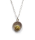 Button Works Mercury Dime Coin Necklace-Brass