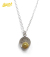BARNS Roosevelt Dime Coin Necklace-Brass