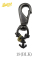 BW Black Line Swivel Anchor Ring Hook