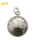 Button Works Mercury Dime Coin Necklace-Brass