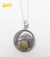 Roosevelt Dime Coin Necklace-Brass
