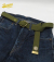 Button Works Tails You Lose Double Ring Belt