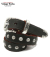 Hand Made Leather Belt CHASHIN  With Apolo Concho