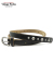 Hand Made Leather Belt Apolo Concho narrow long