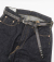 Hand Made Leather Belt Apolo Concho narrow long