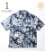 INDIGO HUNDLED TIGER SHIRTS