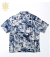 INDIGO HUNDLED TIGER SHIRTS