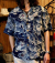 INDIGO HUNDLED TIGER SHIRTS