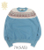 SNOW PATTERN DERBY SWEAT