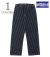 8oz. SPECIAL WOVEN STRIPE DENIM WAIST OVERALLS