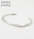NAVAJO STAMPED SILVER BANGLE