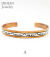 Navajo Copper×Silver Bangle