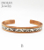 Navajo Copper×Silver Bangle