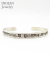 Navajo Stampede Silver Bangle