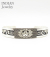 Overlay Silver Bangle Ronald Wadsworth