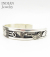 Overlay Silver Bangle Ronald Wadsworth