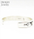 Overlay Silver Bangle Ronald Wadsworth