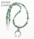 Navajo Naja Rough Cut Turquoise Necklace Louise Joe