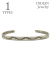 Navajo Stampede Silver Bangle Elaine Tahe