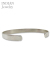 Navajo Stamped Silver 14K.G.B. Bangle Joleen Yazzie