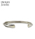 Navajo Stamped Silver Triangle Bangle Kevin Ramone