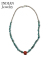 Santo Domingo Heishi & Turquoise Nugget Neckless Pablita Bailon