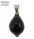 Navajo Silver Head Onyx Johnny Dixon
