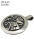 Hopi Overlay Silver Pendant Lucion Koinva