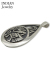 Hopi Overlay Silver Pendant Lucion Koinva