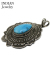 Navajo Silver Head Kingman Tq. Leonard maloney