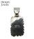 Navajo Silver Head Onyx Peggy Skeets