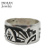 Hopi Overlay Silver Ring Willis Humeyestewa
