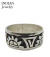 Hopi Overlay Silver Ring Willis Humeyestewa