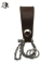 HORSE BUTT LEATHER SHACKLE KEY HOLDER