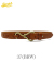 BARNS SUMMER OIL LEATHER HOOK BELT