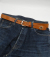 30mm Leather Studs Belt